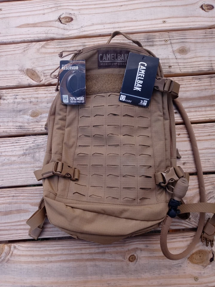 Camelbak BFM Mil Spec Crux Hiking Long Hydration Pack 100oz Coyote 1728201000