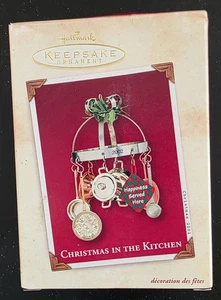 Hallmark Keepsake Decorazione Natalizia "Natale in Cucina" 2002 Pentole Padelle - Foto 1 di 6