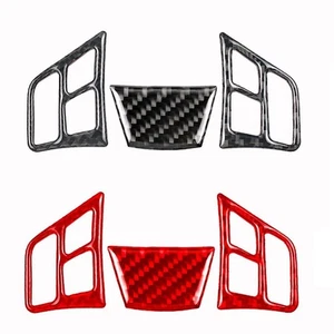 Carbon Optik Lenkrad Abdeckung Blende für BMW 3er E90 E91 E92 E93 E95 - Bild 1 von 6