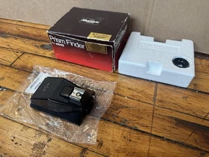 Buscador de prismas Mamiya vintage para cámara M645 1000S de Japón nuevo stock antiguo - Imagen 1 de 12