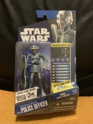 Nuevo En Caja Star Wars The Clone Wars Mandalorian Police Officer CW09 Foto 1 de 2