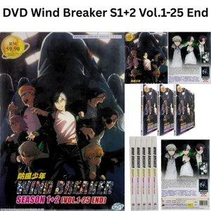 DVD Anime Wind Breaker Season 1+2 (1-25 End) English Dub & Subs All Region - Picture 1 of 7