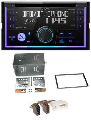 JVC MP3 USB 2DIN DAB Bluetooth CD Autoradio für Kia Optima Magentis 05-10 - Bild 1 von 4