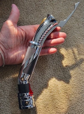 NEW One Replicas EEDk Count Dooku Lightsaber Hilt Prop Empty Chassis Proffie - Image 1 of 4