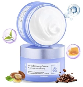 2er Pack Crogooe Hals Straffende Straffende Creme 1,7 Oz Hyaluronsäure Matriburst - Bild 1 von 11