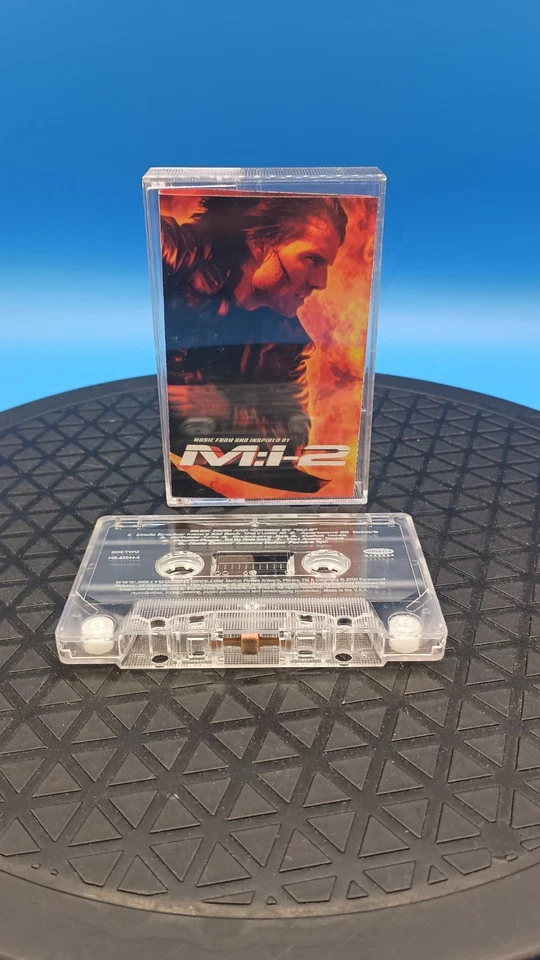 Music From & Inspired by Mission Impossible 2 M:I-2 Soundtrack Cassette Tape - Image 1 of 3
