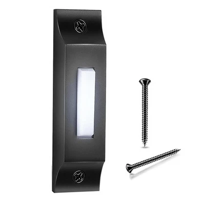 LED Illuminated Doorbell Knob, Solid and Elegant Bell Knobs From Met3160 - Image 1 of 4