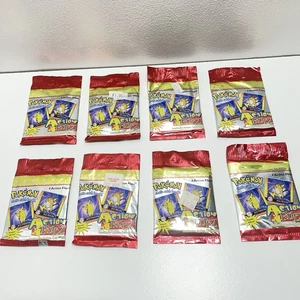 Pokemon Action Flipz Packs- 1999 Sealed (8 Packs!!!!) - Picture 1 of 7
