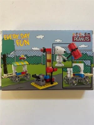 New Miniso Peanuts SNOOPY Every Day Fun Building Blocks 109 PCS 3+ Linoos - Image 1 of 2