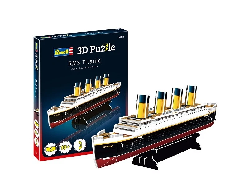 Revell 00112 - 3D Puzzle - RMS Titanic - New - Image 1 of 1
