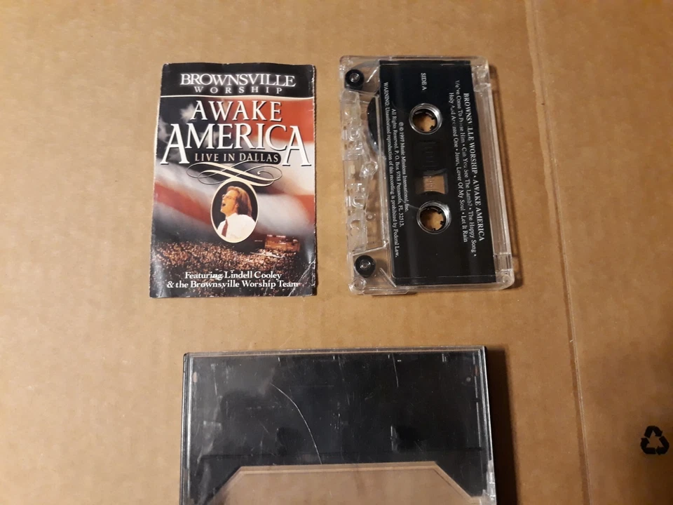 Brownsville Worship Awake America, Live in Dallas (1997 CASSETTE) Lindell Cooley - Image 1 of 1