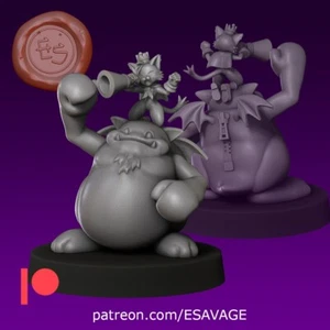 Cait Sith Anime Beast Fantasy Miniatur Dungeons & Dragons Tabletop-RPGs - Bild 1 von 1