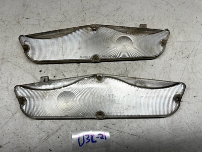Par de lentes de luz de estacionamiento transparentes B21 OEM 1962 62 Chevrolet Impala Foto 1 de 4