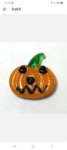 Mini Jack O'Lantern Cristal Calabaza Paquete 16 Miniatura Artes y Oficios Fiesta - Imagen 1 de 3
