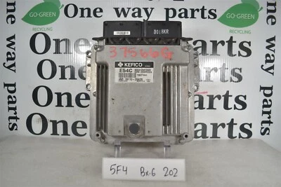 391102BAD5 Hyundai Accent 2012-2014 Unidad de control del motor Módulo ECU 5F4 202 B6 Foto 1 de 4