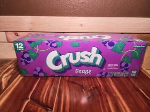 Crush Grape Soda Pop, 12 fl oz, (12 Pack Dosen) Kostenloser Versand - Bild 1 von 2