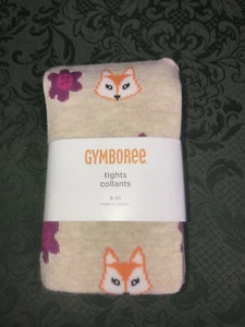 NWT fashionable fox tights 8 10 9 RAREST thanksgiving christmas birthdays autumn - Picture 1 of 4