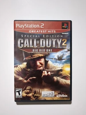 Call of Duty 2: Big Red One Special Edition (Sony PlayStation 2, 2006), CIB - Image 1 of 4