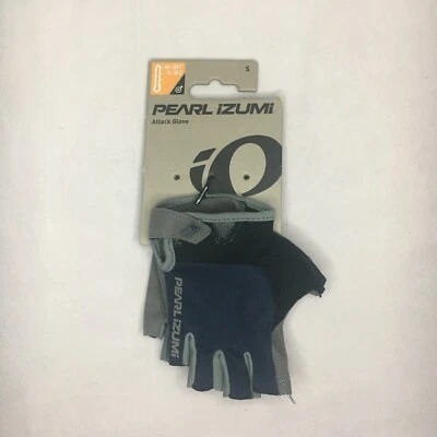 Новый Pearl Izumi нападение велосипед короткие пальцы перчатки мужской темно-синий размер маленький - Изображение 1 из 4