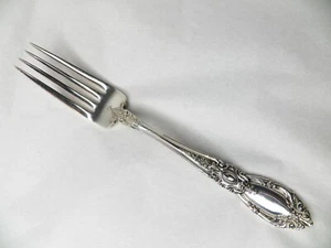 TOWLE KING RICHARD STERLING SILVER DINNER FORK 7 7/8" NO MONOGRAM PAT. MARK - Picture 1 of 4