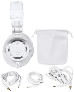 Audio Technica ATH-M50X Over Ear Professional Studio Monitor Headphones W/ Case - Picture 1 of 7
