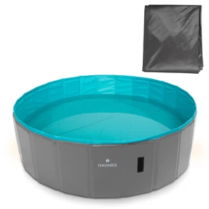 Piscina per Cani Rigida Piscinetta in PVC Pieghevole Bagno Animali Esterno - L - Bild 1 von 8