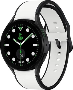 Samsung Galaxy Watch 5 Golf SM-R910 44mm Boîtier en aluminium gris avec bracelet bicolore - Photo 1 sur 13