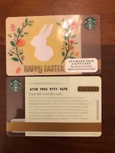 Starbucks USA Happy Easter / Bunny 2015 Gift Card RARE NEU - Bild 1 von 1