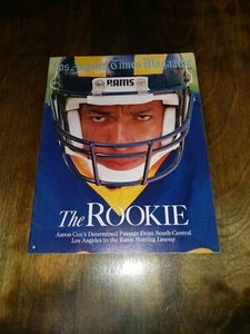 Los Angeles Times Magazine Oct 2 1988 LA Rams Aaron Cox (No Label) 7b - Picture 1 of 2