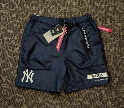 Pantalones Cortos Para Hombre Alpha Industries New Era Yankees Talla Pequeña Agotados Raros S NUEVOS🔥 Foto 1 de 4