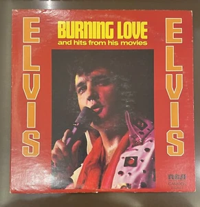 Elvis Burning Love And Hits From His Movies Vinyl 1972 RCA Camden CAS 2595 VG - Picture 1 of 13