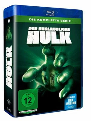 DER UNGLAUBLICHE HULK - DIE KOMPLETTE SERIE Lou Ferrigno 16 BLU-RAY BOX NEU  - Bild 1 von 2