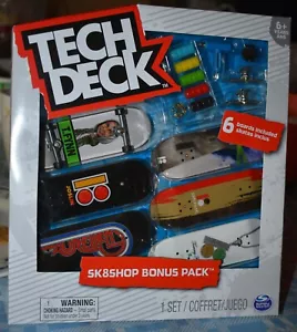 Tech Deck PLANB SET Finger Skateboard 6 PACK SK8SHOP BONUS PACK NEW - Picture 1 of 7