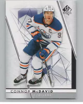 2022-23 SP Authentic #97 Connor McDavid  Edmonton Oilers V99900 - Image 1 of 3