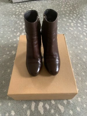 Mujer Zapato Coche Botas Marrón Talla 37 Foto 1 de 4