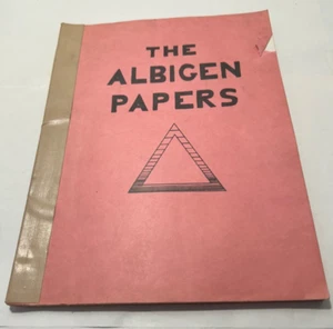 The ALBIGEN Papers by Richard Rose 1st Edition 1973 Reality Social Illusions - Bild 1 von 19