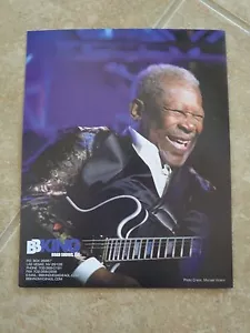BB King Blues Gitarre Live 8 x 10 OFFIZIELLES Konzert Merch Stand Foto #5 - Bild 1 von 1