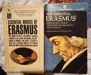 Set Of Two Essential Erasmus Vintage Paperbacks - Foto 1 di 5