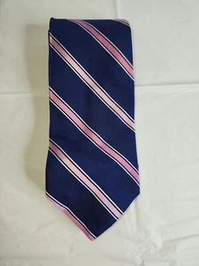 Krawatte Nautica blau & rosa (T41) - Bild 1 von 4