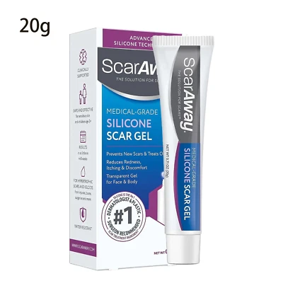 Original ScarAway Silicone Gel-Scar Repair/Reducer; exp 2027 USA Import 20 Grams - Image 1 of 4