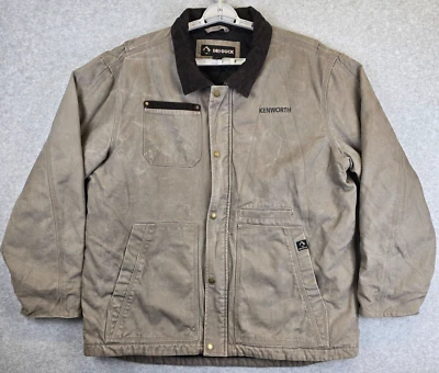 Chaqueta Dri Duck Rambler Para Hombre 1X Gris Acolchada Pato Lona Ropa de Trabajo Utilitaria Pesada Foto 1 de 4