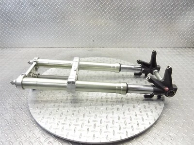 2013 08-13 Ducati 848 Superbike Front Fork Suspension Damper Triple Tree *READ* - Image 1 of 4