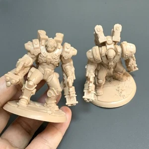 2X Etna Power Armor Miniatures Sine Tempore Traveller Starfinder DND Figura del juego - Imagen 1 de 7
