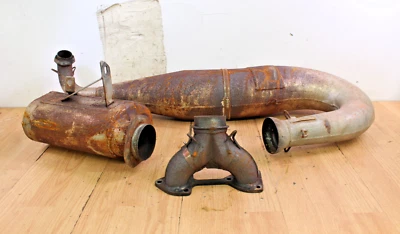 2001 Arctic Cat Mountain Cat 800 Exhaust Pipe/SLP System - Image 1 of 4