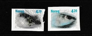 Norway 2000 Fish UM Pair - Picture 1 of 1