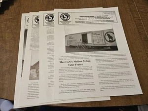 Great Northern Reference Sheets 275-278 (4 Total)(Used) - Picture 1 of 6