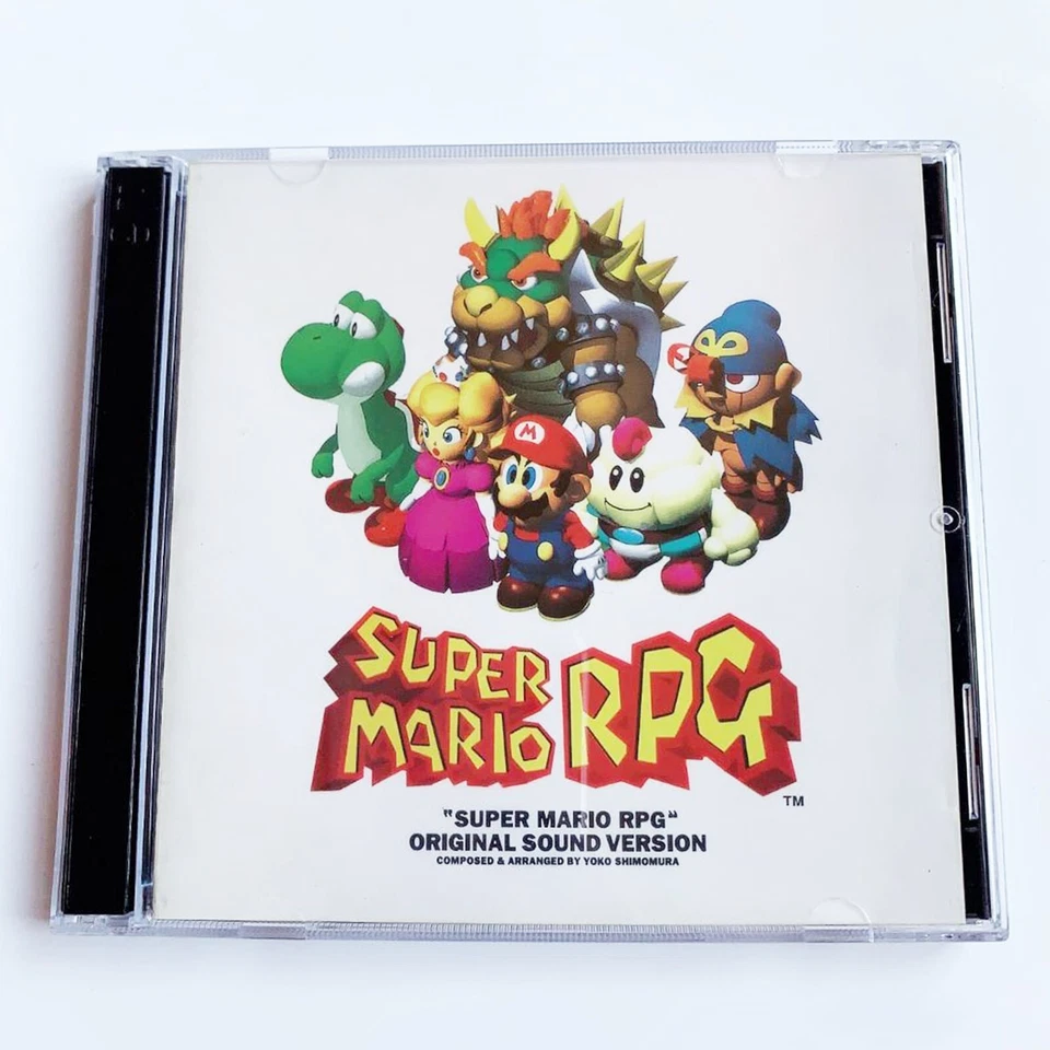 SUPER MARIO PRG ORIGINAL SOUND VERSION Soundtrack CD Game 1996 Japan Excellent - Immagine 1 di 4