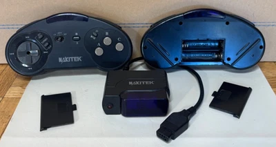 NakiTek 3DO Wireless Vintage Video Game Controllers for Panasonic 3DO - Tested - Image 1 of 4