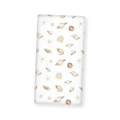 Sábana de cuna ajustada Underwater World Sea Life sábana de cuna para bebé ajuste tono tierra Foto 1 de 4