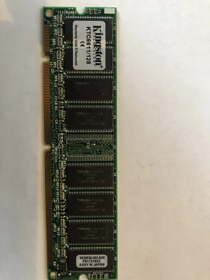 Kingston KTC6611/128 128MB Desktop RAM Memory - Image 1 of 1